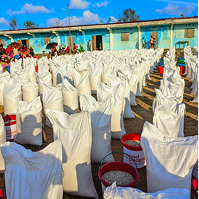 Emergency food reaches 2,000 families