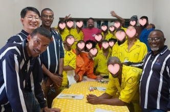 Father School at the Correctional Institution in Springbok, South Africa